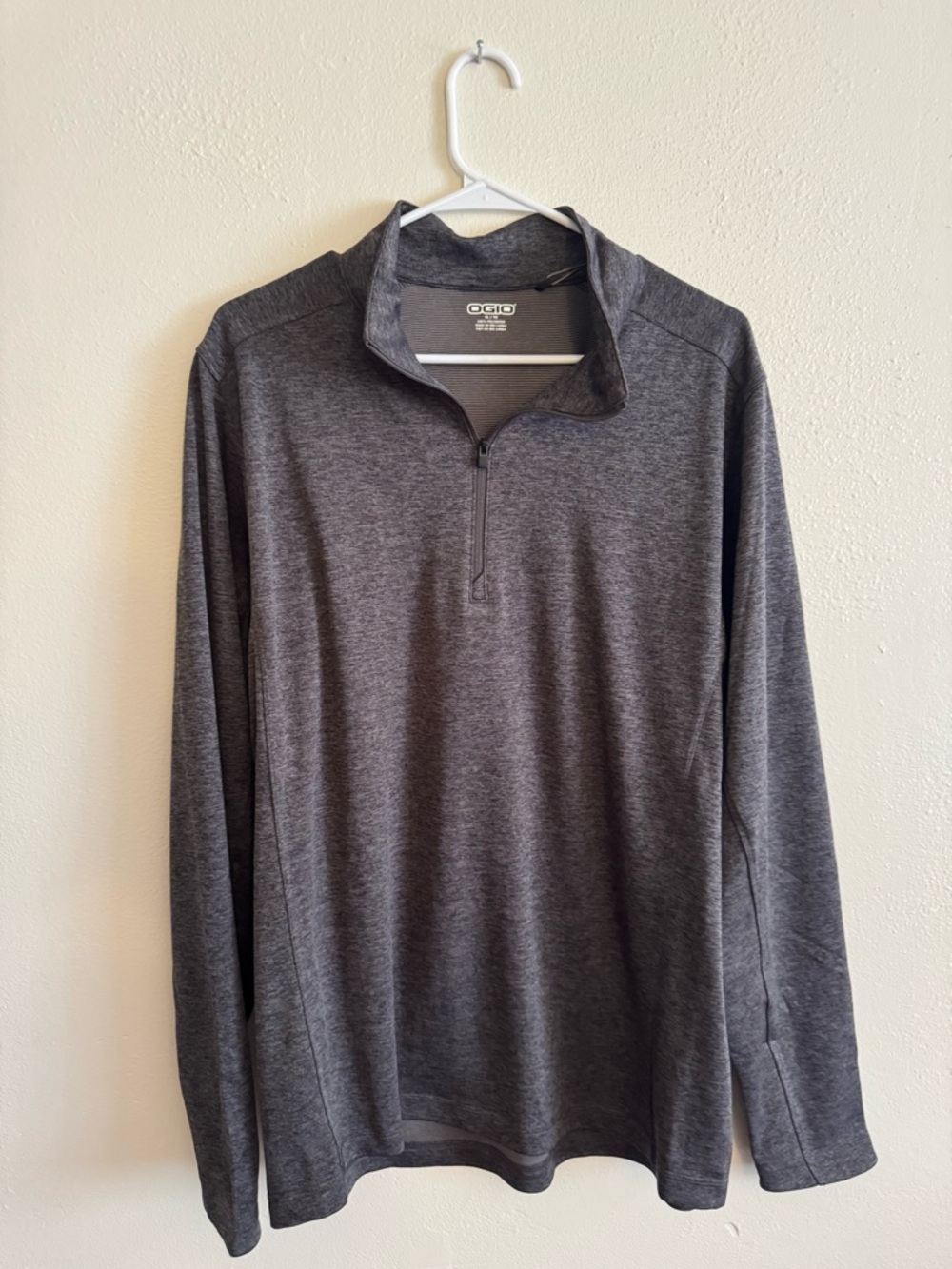 OGIO Men's Dark Charcoal Quarter-Zip Pullover